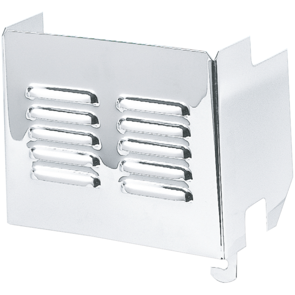 LOUVERED CHROME BATTERY COVERS GZP Battery cover with louvers FL/H70