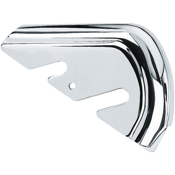 DELUXE REAR MASTER CYLINDER COVER FOR BIG TWIN GZP Chrome rear brake cyl. cover #41737-