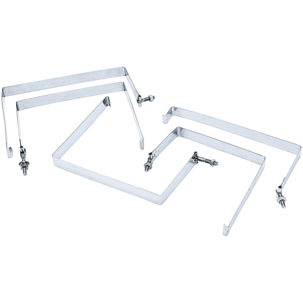 STAINLESS STEEL BATTERY HOLD DOWN STRAPS GZP Battery hold down strap FL 70-84 sta