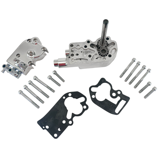 ZODIAC ALUMINUM OIL PUMPS FOR BIG TWIN 1936-1999 GZP Polished oil pump BT73-91