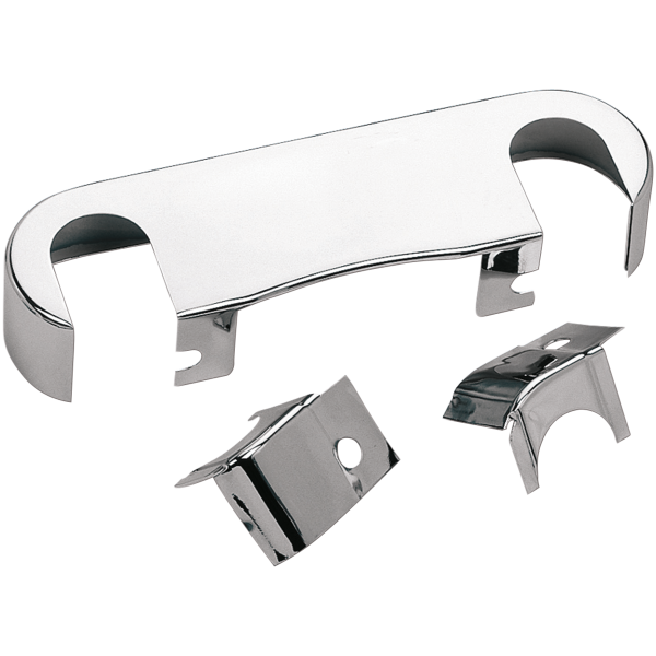 THREE PIECE COVER FOR HARLEY LOWER TRIPLE CLAMP FX & XL GZP Low.fork clmp cvr FX/XL 71up,FXR/XL8