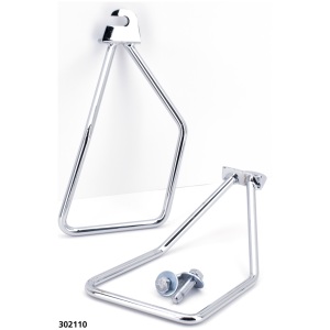 CHROME SADDLEBAG SUPPORTS GZP Saddlebag supports Softail 86up 5 sp