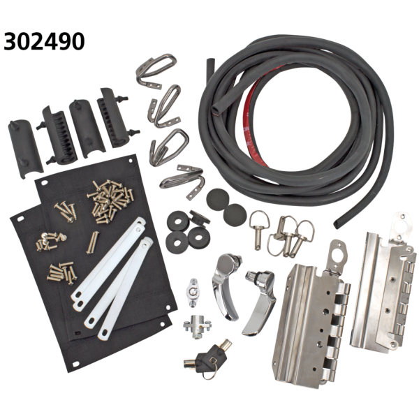 SADDLEBAG LATCH KIT AND SERVICE PARTS GZP saddlebag latch kit FLH/T14-UP
