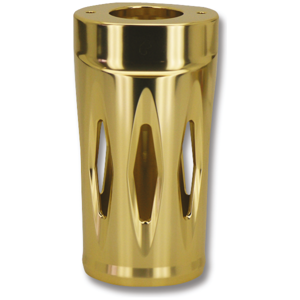 GENUINE ZODIAC "PRO-MAX" BILLET ALUMINUM FORK SLIDER COVERS GZP Bronzed Spitfire forkboots FLST86-17