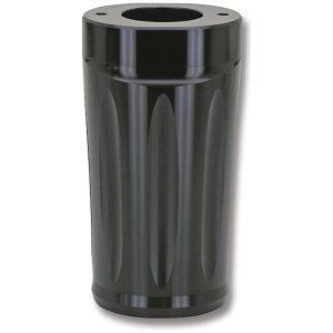 GENUINE ZODIAC "PRO-MAX" BILLET ALUMINUM FORK SLIDER COVERS GZP Black Hornet forkboots FLSTF90-06