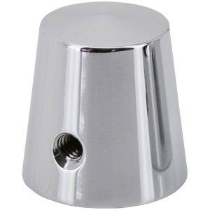 SHIFTER SHAFT COVERS FOR MID MOUNT CONTROLS GZP Chrome pointed shifter cap FXR/FX