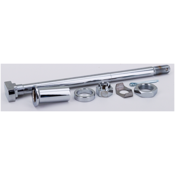 CHROME PLATED FRONT AND REAR AXLES GZP Axle assy rear for EL/FL/UL 36-57