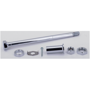 CHROME PLATED FRONT AND REAR AXLES GZP Axle assy rear for FL 58-66