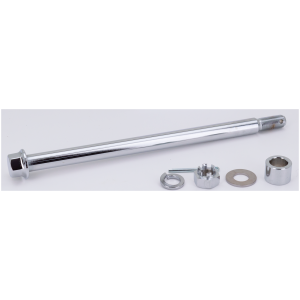 CHROME PLATED FRONT AND REAR AXLES GZP Axle assy rear for FL/FX 75-83