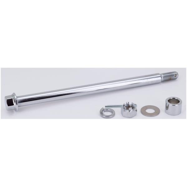 CHROME PLATED FRONT AND REAR AXLES GZP Axle assy rear for FL/FX 75-83