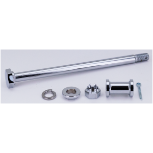 CHROME PLATED FRONT AND REAR AXLES GZP Axle assy rear XL52-78