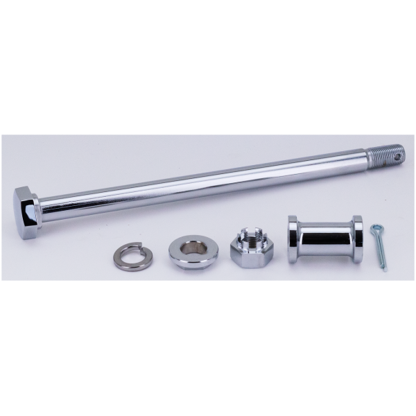 CHROME PLATED FRONT AND REAR AXLES GZP Axle assy rear XL52-78