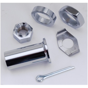 CHROME PLATED FRONT AND REAR AXLES