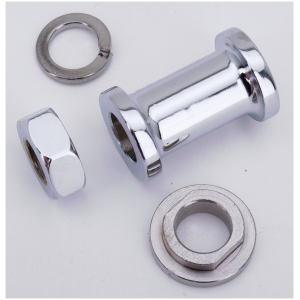 CHROME PLATED FRONT AND REAR AXLES GZP Rear axle hardware XL52-78