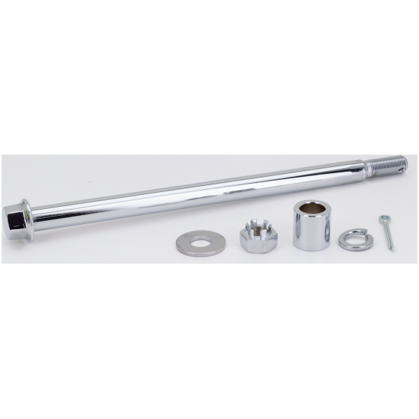 CHROME PLATED FRONT AND REAR AXLES GZP Axle assy rear all 5speed 82up
