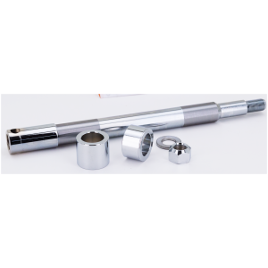 CHROME PLATED FRONT AND REAR AXLES GZP Chr FR axle kit FXSB13-up