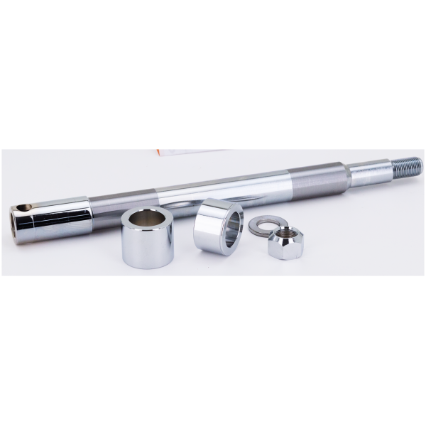 CHROME PLATED FRONT AND REAR AXLES GZP Chr FR axle kit FXSB13-up