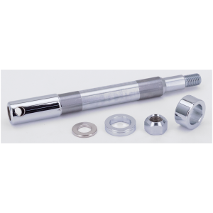 CHROME PLATED FRONT AND REAR AXLES GZP Chr FR axle kit XL883N XL1200V14-UP