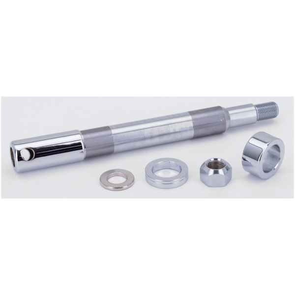 CHROME PLATED FRONT AND REAR AXLES GZP Chr FR axle kit XL883N XL1200V14-UP