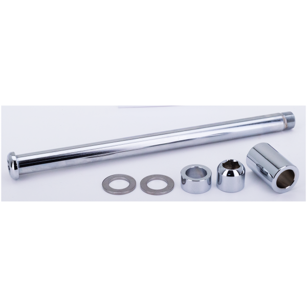 CHROME PLATED FRONT AND REAR AXLES GZP Chr RR axle kit FXSB13-up FXCW08-11