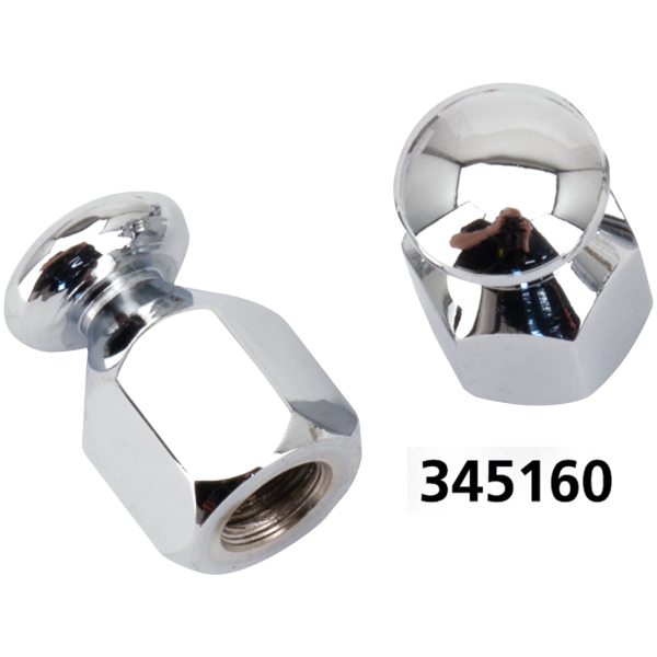 CHROME BUNGEE NUTS