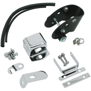 ONE PIECE STRETCHED SPORTBOB TANKS WITH DASH MOUNT FOR 1982-2003 SPORTSTER GZP Front Mount w/coil reloc Sportster t