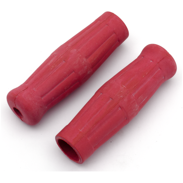 VINTAGE STYLE SOFT GRIPS GZP Red Vintage soft grips Int.thrott