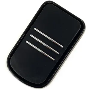 STREAMLINER BRAKE PEDAL PADS GZP Black streamliner brake pedal pad