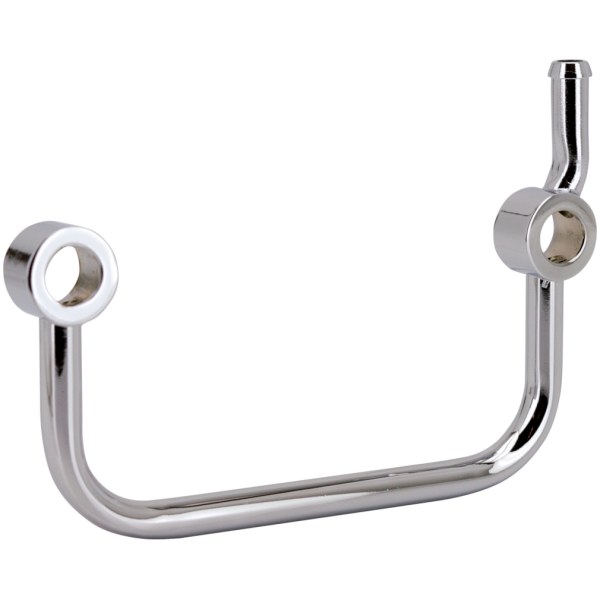 CHROME THRU-THE-HEAD BREATHER TUBES GZP Chr breather tube only XL91-up