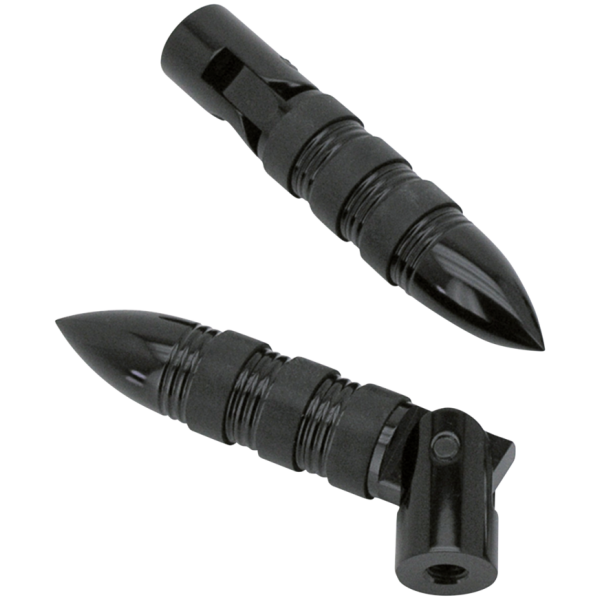 MAGNUM PEGS GZP Black Magnum pegs w/mounts 1/2"UNC