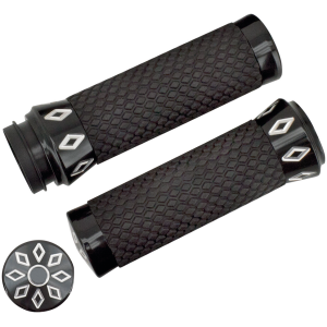 GENUINE ZODIAC ARGYLE GRIP SETS GZP Argyle grip set cable Gloss blk/rawc