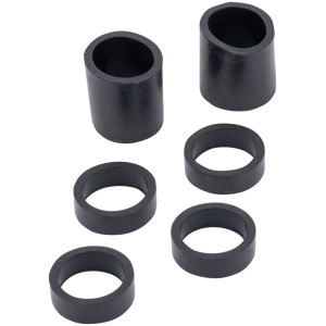 CHROME FOLDING PASSENGER PEGS GZP Repl. foot peg rubbers ZPN 056150/05