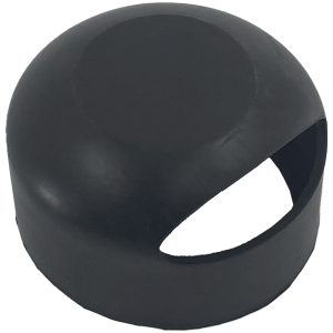 CHROME SOLENOID END COVER GZP Solenoid end rubber black #31444-65A