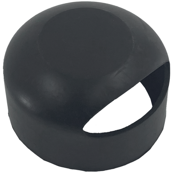 CHROME SOLENOID END COVER GZP Solenoid end rubber black #31444-65A