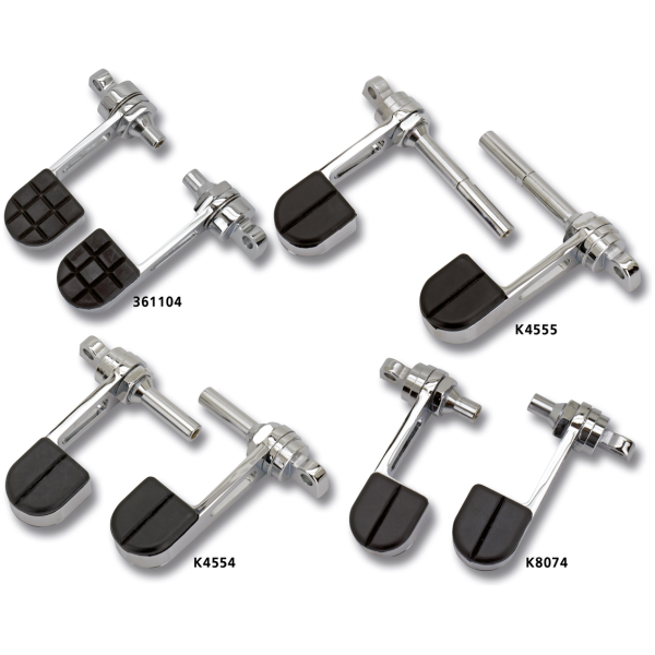 ISO-STYLE HEEL RESTS GZP ISO style heel rest set