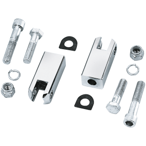 PASSENGER PEG MOUNTS GZP Pass. peg mounts chrome pair XL86-03