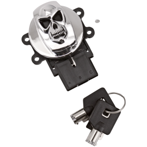 ZODIAC SKULL IGNITION SWITCHES GZP Chr skull ignition switch F*ST96-10