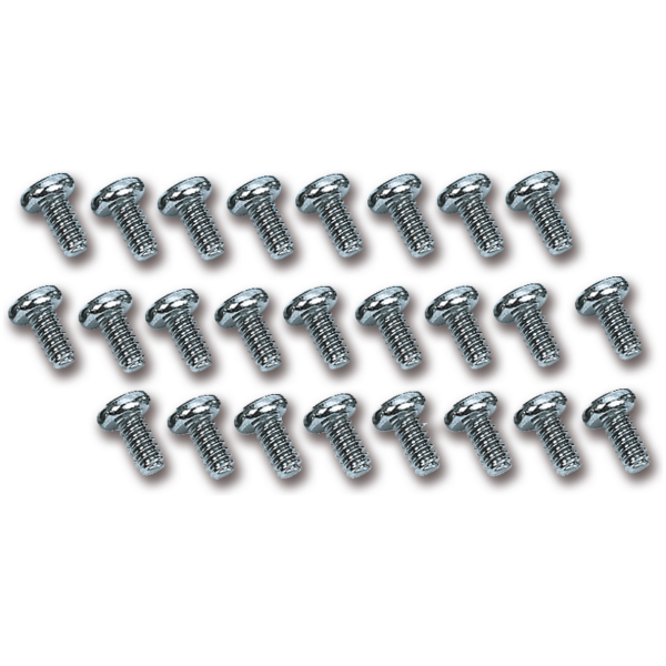 HANDLEBAR SWITCH HOUSING RETAINING SCREWS 1972-1981 GZP 25pck Screw #6-32x1/4" Pan head PZ1