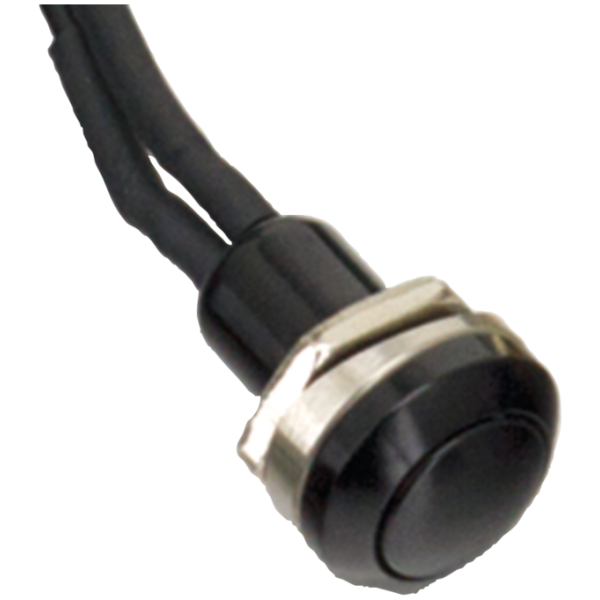 MINI PUSH BUTTON SWITCH GZP Blk Mini push button switch 5/16 UNF