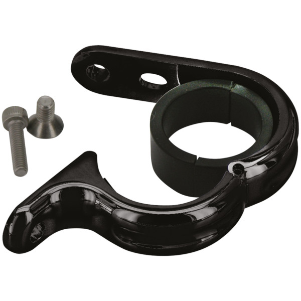 FOLDING QUICK-CLAMPS GZP Blk uni-clamp fits 1"+1.25" h/bar