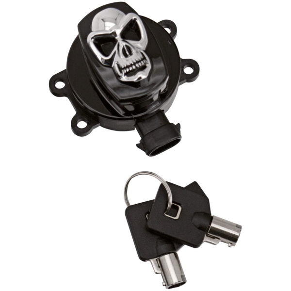 ZODIAC SKULL IGNITION SWITCHES GZP Blk skull ignition switch F*ST11-17