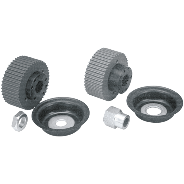 OFF-SET FRONT PULLEYS FOR PRIMO BRUTE III BELT DRIVES Off-set pulley 1/2" Brute3 1.75"x8mmx45T