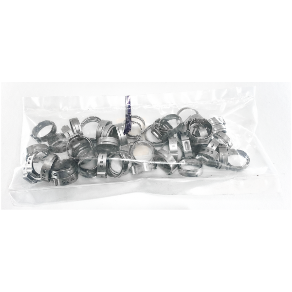 TRANSMISSION HOUSING PARTS 1999-2005 DYNA 50pck Oetiker Hose clamps 16.6-19.8mm
