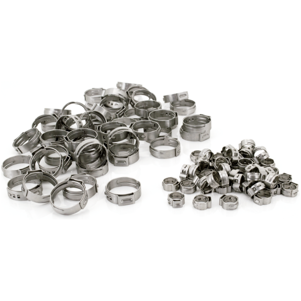 TRANSMISSION HOUSING PARTS 1999-2005 DYNA 50pck Oetiker Hose clamps 17.8-21.0mm