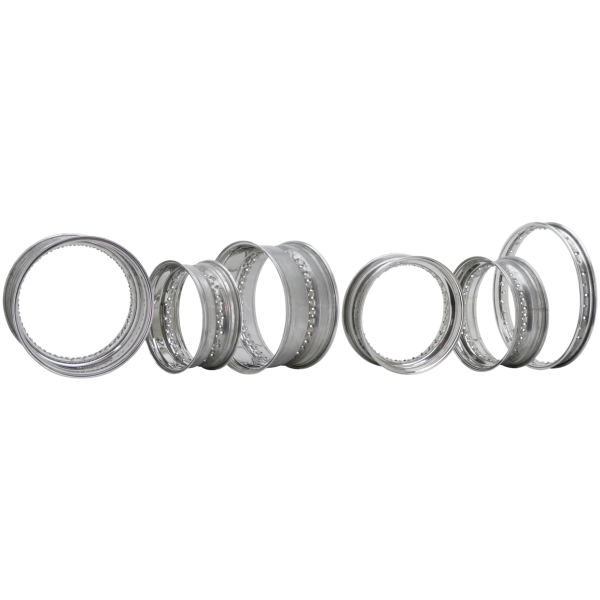 EUROPEAN MADE STAINLESS STEEL RIMS St S Rim 3.50 x 17, 40 hole