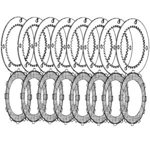 REPLACEMENT CLUTCH PLATES FOR PRIMO PRO-CLUTCH