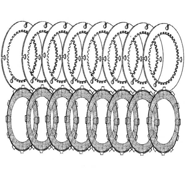 REPLACEMENT CLUTCH PLATES FOR PRIMO PRO-CLUTCH