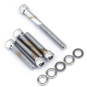 CHROME PLATED BOLT KITS Allen head Transm.Top cover kit Softail