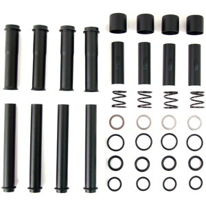BLACK PUSHROD COVER KITS Pushrod Cover Kit Black TC99-17