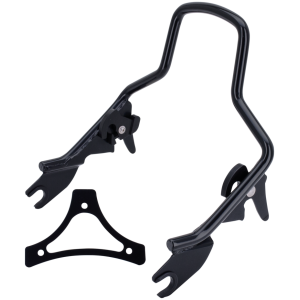 DETACHABLE SISSY BARS FOR TOURING Det. Sissy Bar Shorty Black FLT09-up